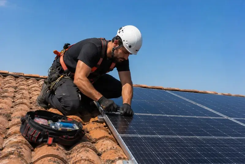 Maintenance et monitoring de panneaux solaires à Dambach