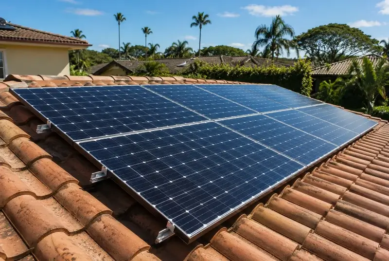Installation de panneaux solaires à Dambach